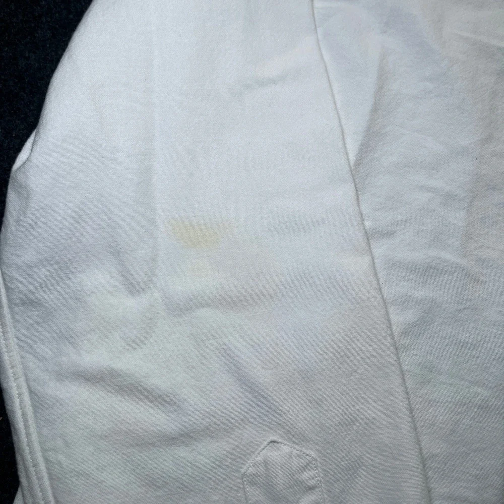 Levi's Button Down Shirt Mens XL White Good Japanese Selvedge Long Sleeve